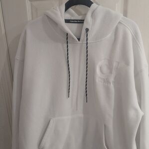 Calvin Klein White Hoodie